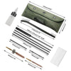.22 CAL STEEL RAM RODS W/ BRUSHES & POUCH - NeonSales