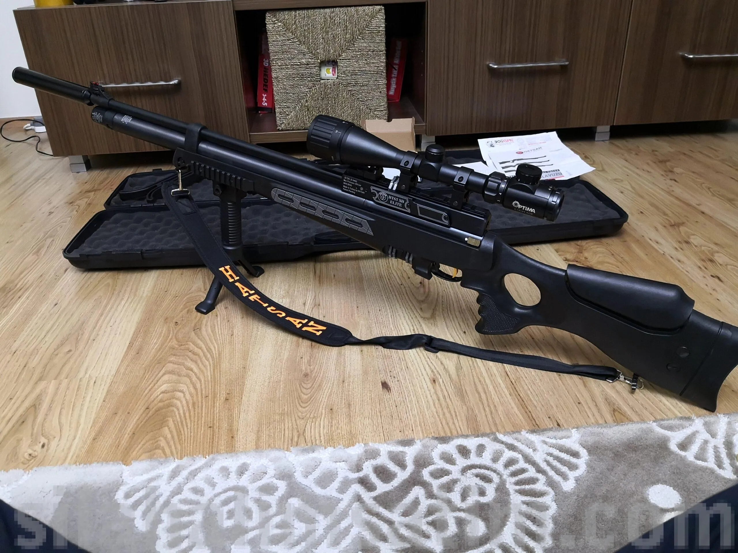 HATSAN BT65 (SB) ELITE PCP RIFLE KIT - .22 CAL - NeonSales {{ shop.shopifyCountryName }}
