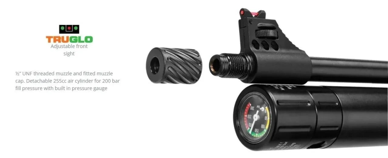 HATSAN BT65 (SB) ELITE PCP RIFLE KIT - .22 CAL - NeonSales {{ shop.shopifyCountryName }}