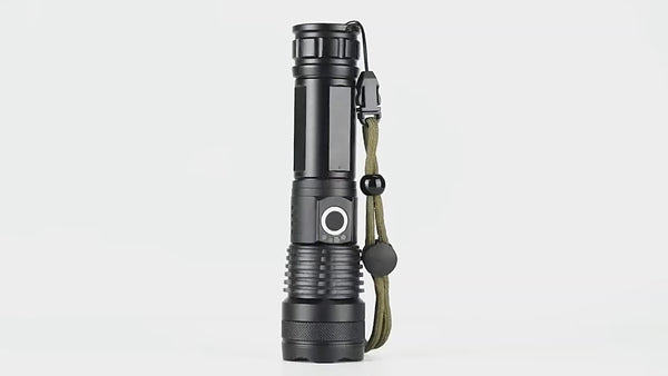 P50 FLASHLIGHT (26650 BATTERY) USB RECHARGEABLE