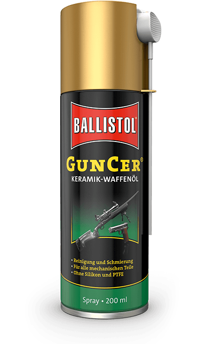 BALLISTOL GUNCER CERAMIC GUN OIL - 200ML - NeonSales