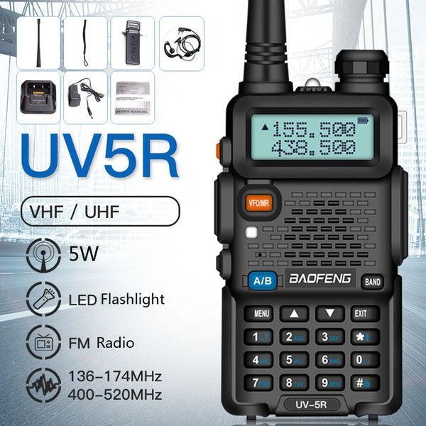 BAOFENG UV5R VHF/UHF WAY RADIO TRANSCEIVER – NeonSales