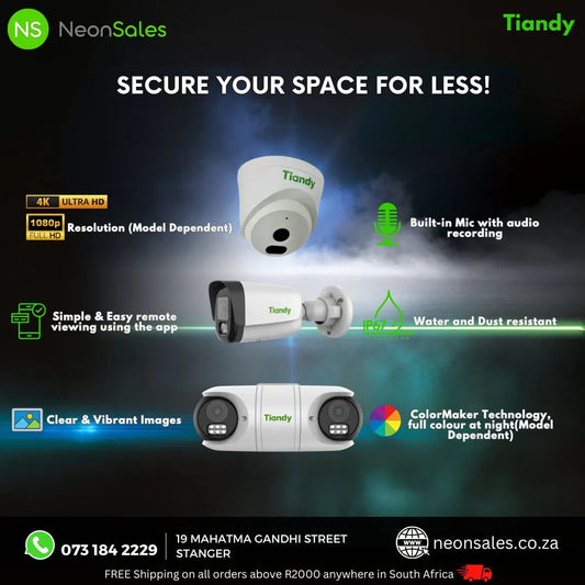 8 Tiandy CCTV IP Products That's A Game Changer In South Africa - NeonSales South Africa