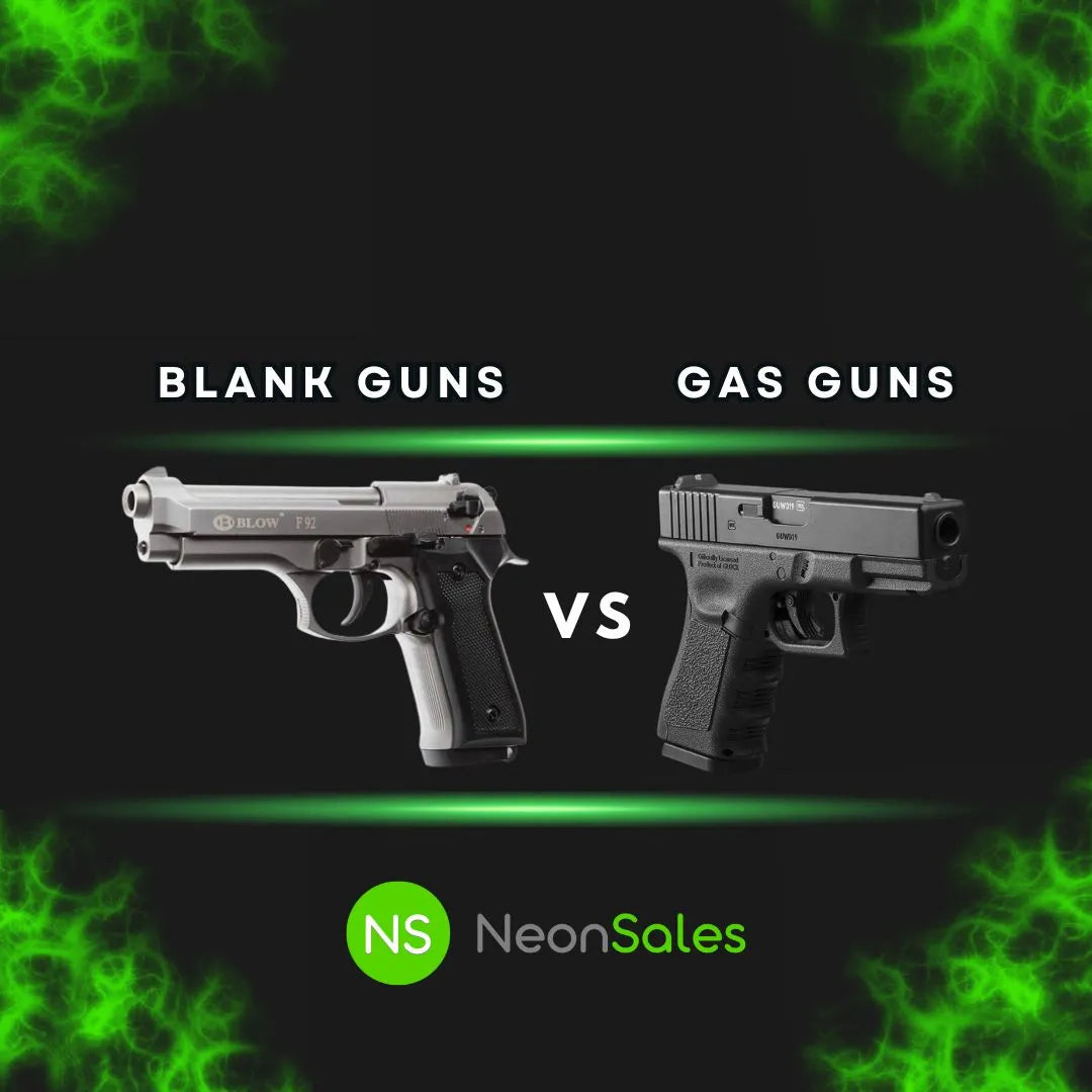 Blank Guns vs Gas Guns: Which is Better for Self Defense? - NeonSales South Africa