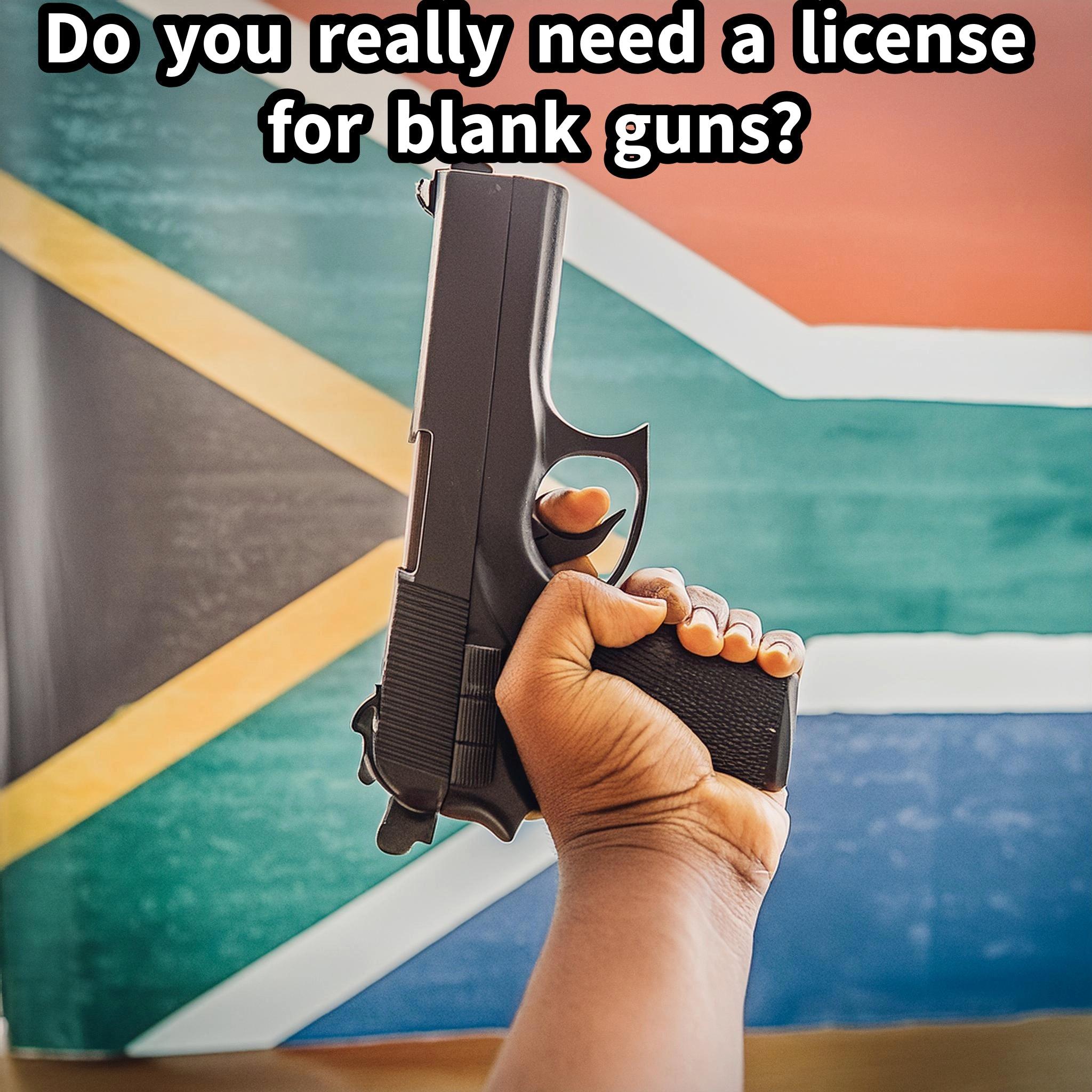 Do You Need a License for Blank Guns in South Africa? - NeonSales South Africa