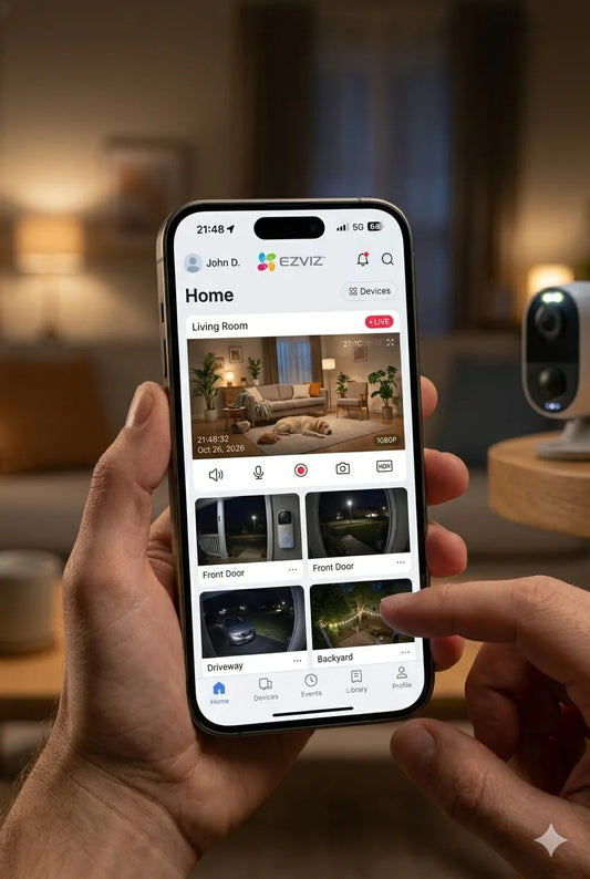 How to Connect Your EZVIZ Camera to Your Phone in South Africa