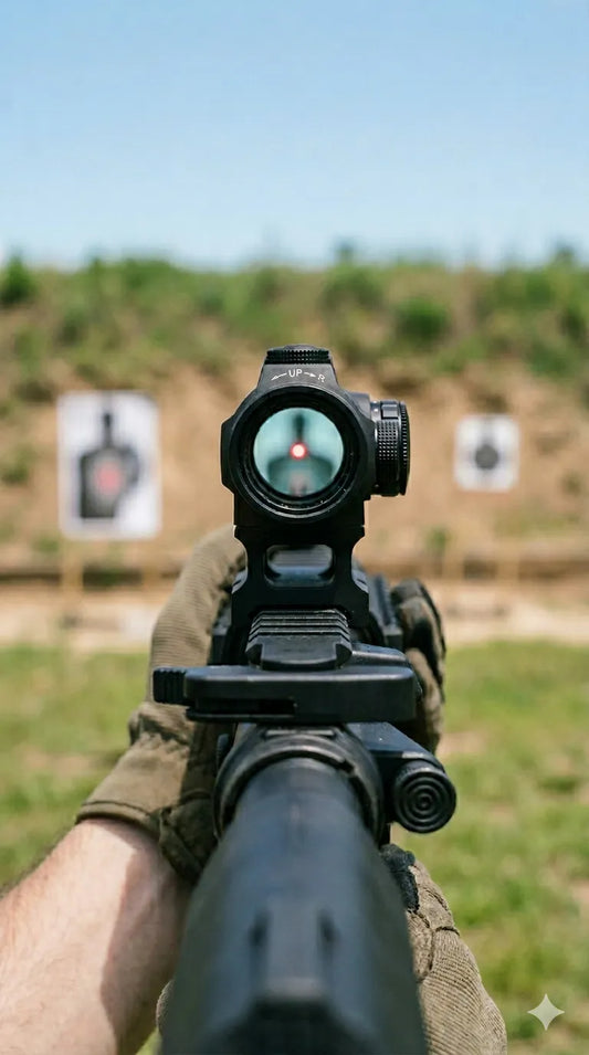 What Distance Is a Red Dot Sight Good For?