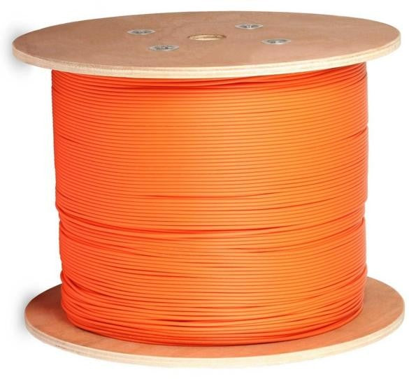 CAT6 UTP solid copper indoor orange cable 500m roll
