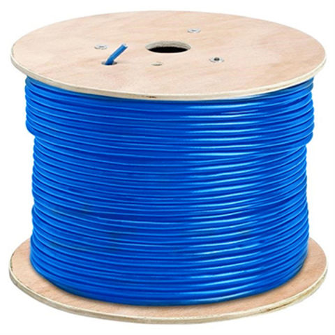 CAT5e UTP solid copper blue indoor cable 500m roll