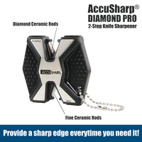 ACCUSHARP TWO TIER SHARPENER - DIAMOND - NeonSales {{ shop.shopifyCountryName }}