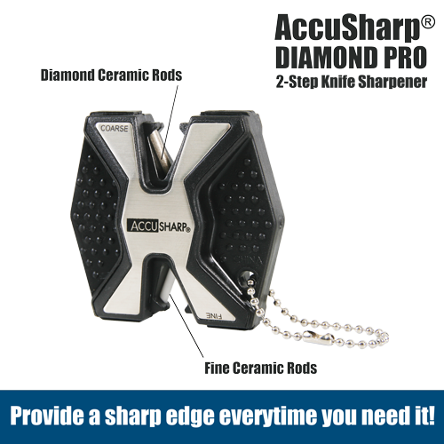 ACCUSHARP TWO TIER SHARPENER - DIAMOND - NeonSales {{ shop.shopifyCountryName }}