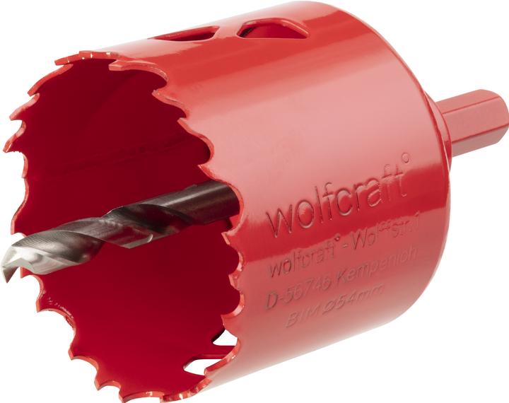 Wolfcraft 83mm Hole Saw, Hex Shank