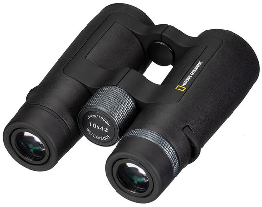 National Geographic 10x42mm Open Bridge Binocular - Black