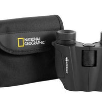 National Geographic Compact Porro Binocular - 10x25, Black