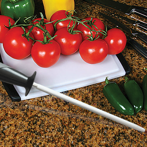 ACCUSHARP SHARPENING STEEL 9" - RUBBER GRIP - NeonSales {{ shop.shopifyCountryName }}
