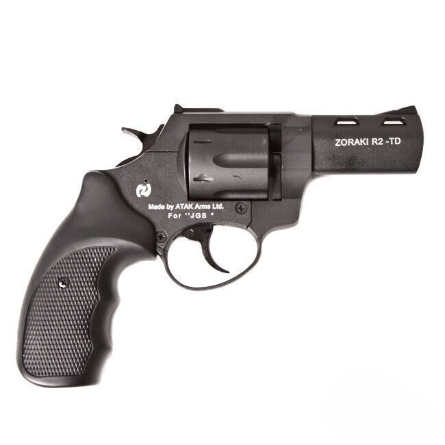 ZORAKI R2-TD BLANK REVOLVER 3" - BLACK