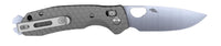 Honey Badger Beretta Cross-Bolt Drop-Point Med/Large Grey Folding Knife
