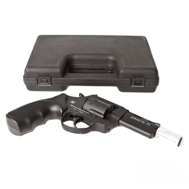 ZORAKI R2-TD BLANK REVOLVER 3" - BLACK