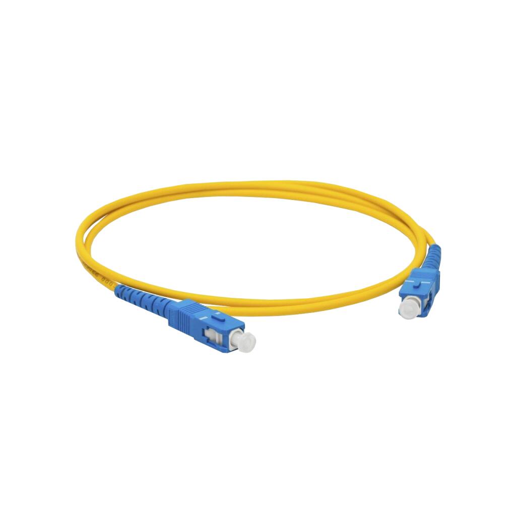 SC to SC 1m fibre optic patch cable