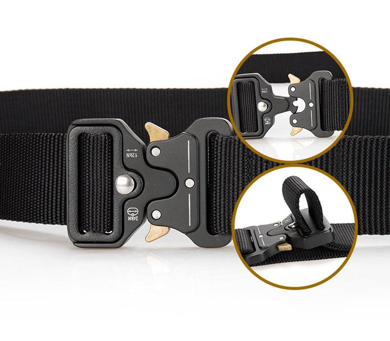 1.4" NYLON WEBBING BELT W/ COBRA BUCKLE - NeonSales {{ shop.shopifyCountryName }}