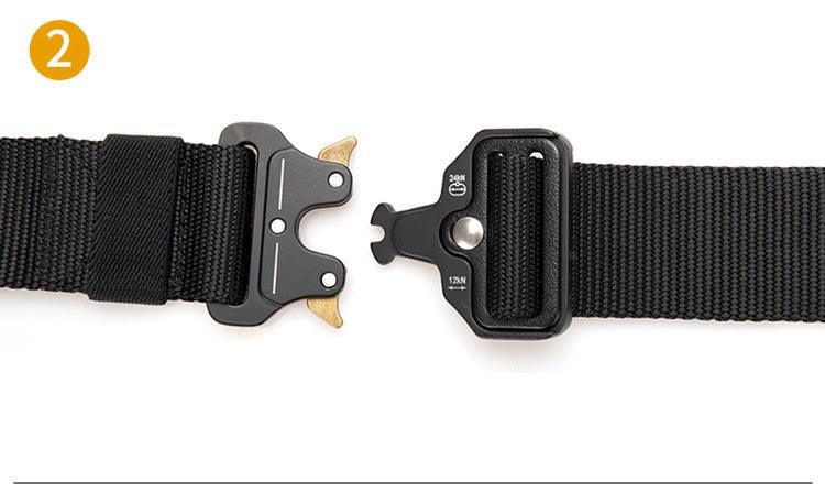 1.4" NYLON WEBBING BELT W/ COBRA BUCKLE - NeonSales {{ shop.shopifyCountryName }}