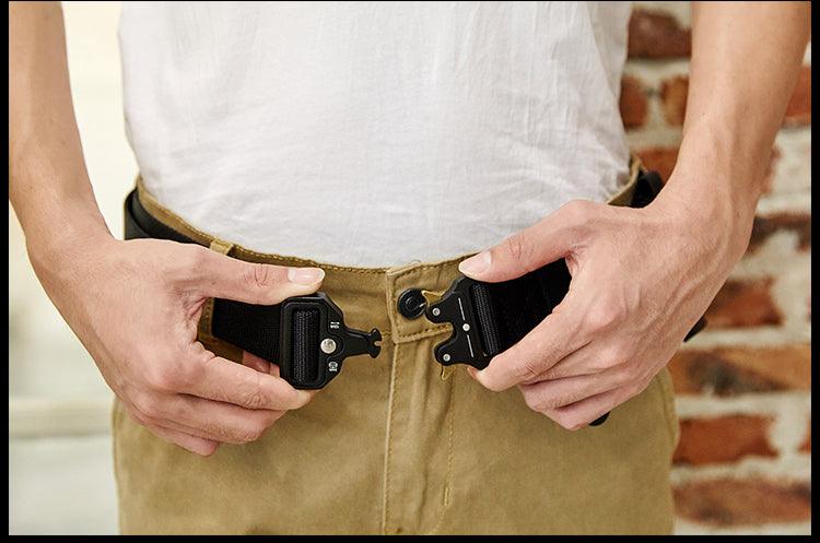 1.4" NYLON WEBBING BELT W/ COBRA BUCKLE - NeonSales {{ shop.shopifyCountryName }}