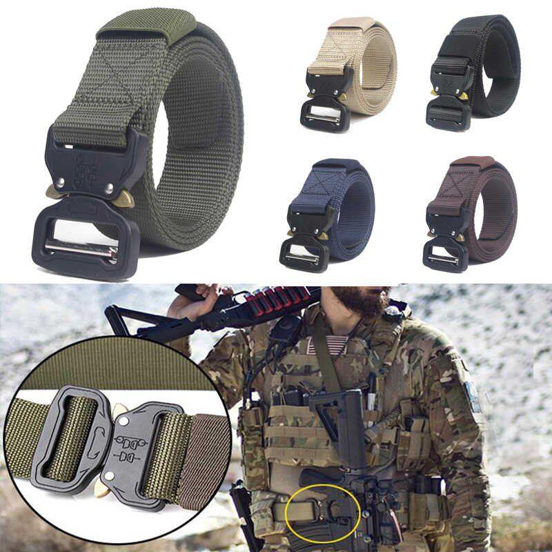1.4" NYLON WEBBING BELT W/ COBRA BUCKLE - NeonSales {{ shop.shopifyCountryName }}