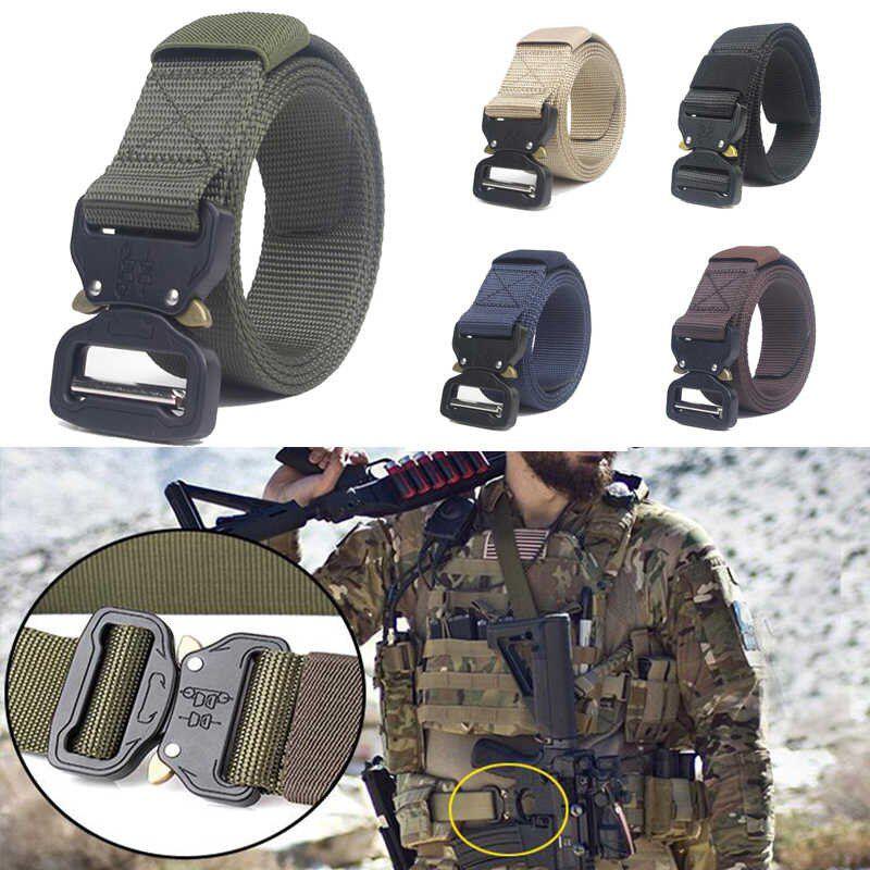 1.4" NYLON WEBBING BELT W/ COBRA BUCKLE - NeonSales South Africa