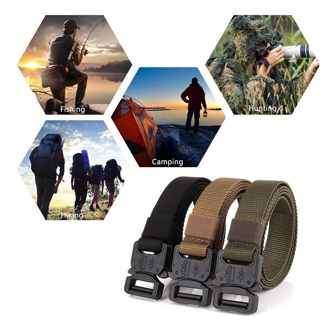 1.4" NYLON WEBBING BELT W/ COBRA BUCKLE - NeonSales South Africa