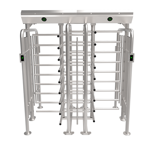 ZKTeco FHT2422D dual-lane full-height turnstile - representative FHT2400D series image