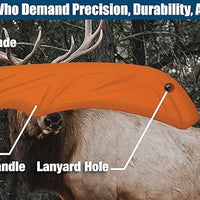 ACCUSHARP GUT HOOK KNIFE  WITH SHEATH - NeonSales {{ shop.shopifyCountryName }}