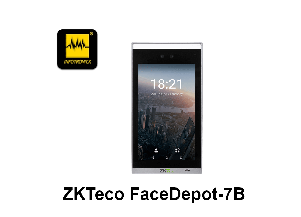 ZKTeco FaceDepot 7B facial recognition terminal