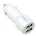 Dual USB 12V Car Charger 1A and 2A, 20-Piece Display