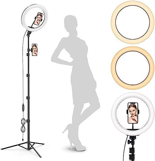 14" RING LIGHT 5V W/ 3X FLEXI-STAND PHONE HOLDERS - NeonSales {{ shop.shopifyCountryName }}