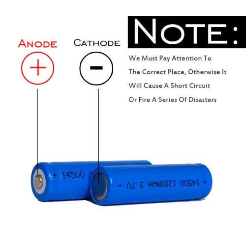 14500 LI-ION BATTERY, 3.7V, 1900 MAH - 1's - NeonSales South Africa