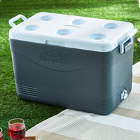 Cosmoplast KeepCold Picnic 24L Cooler Box, Cool Grey