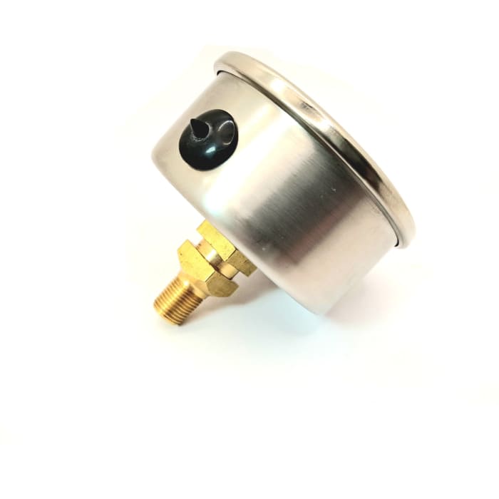 1-8 NPT MALE THREAD 60MM DIA GLYCERIN FILLED - NeonSales {{ shop.shopifyCountryName }}