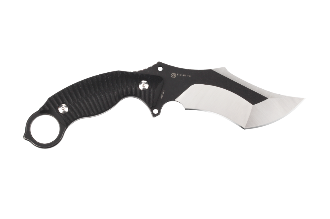 RUIKE KNIFE F181-B1 BLACK/SILVER