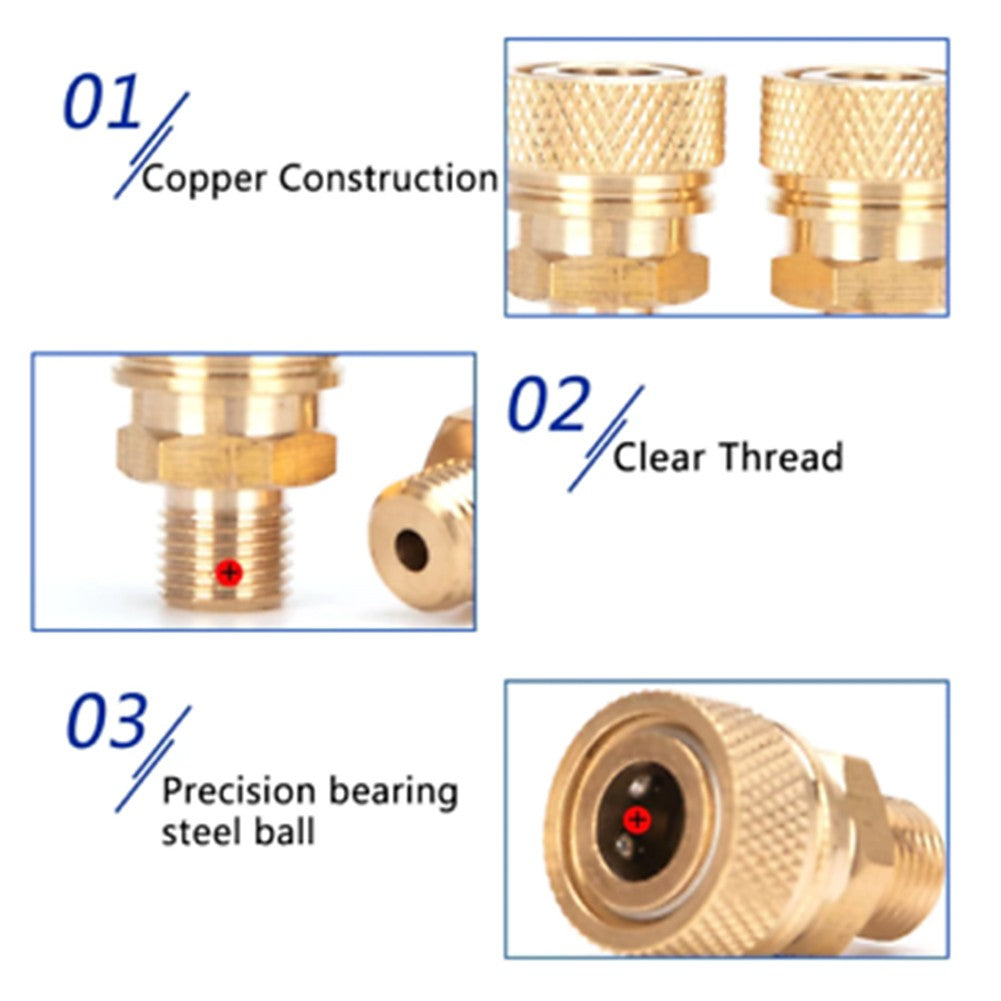 FEMALE 8MM FOSTER, MALE THREADED - M10X1