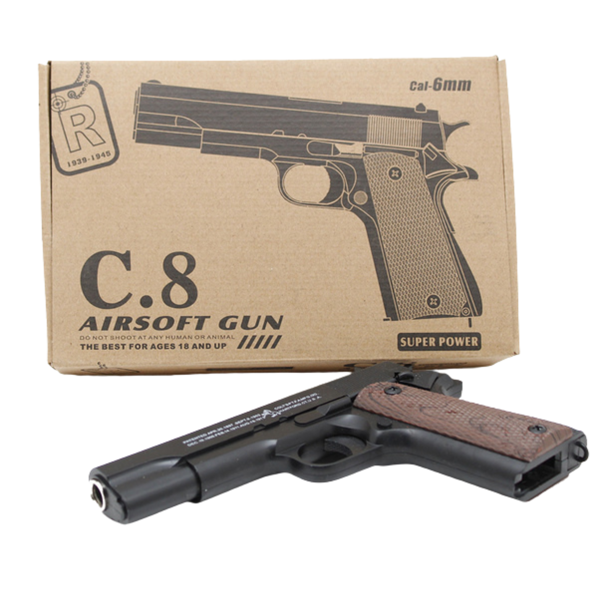 C8 6MM - AIR SOFT PISTOL