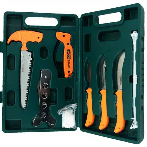 ACCUSHARP PROCESSING HUNTERS KIT - 9PCS - NeonSales {{ shop.shopifyCountryName }}