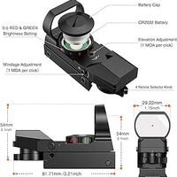 1x25 REFLEX SIGHT, PICATINNY MOUNTED - NeonSales {{ shop.shopifyCountryName }}