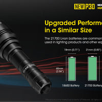 NITECORE NEW P30 1000 LUMEN HUNTING FLASHLIGHT