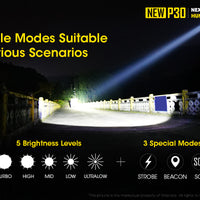 NITECORE NEW P30 1000 LUMEN HUNTING FLASHLIGHT