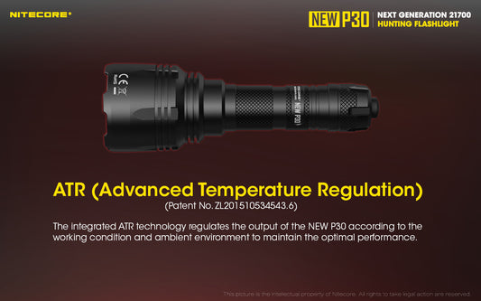 NITECORE NEW P30 1000 LUMEN HUNTING FLASHLIGHT