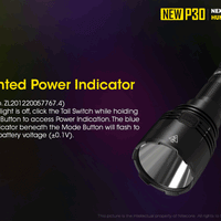 NITECORE NEW P30 1000 LUMEN HUNTING FLASHLIGHT