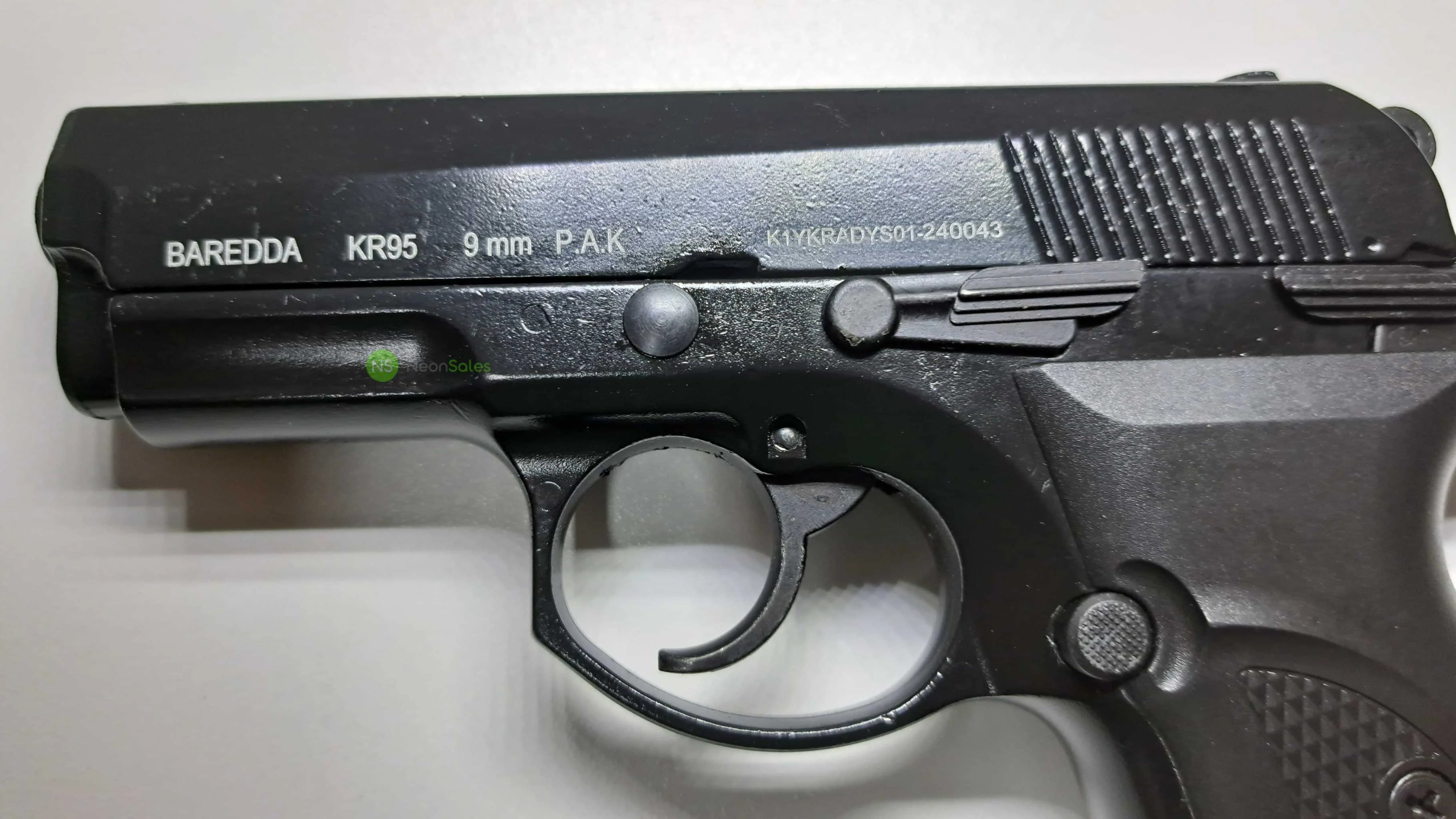 BAREDDA KR95  BLANK GUN - BLACK