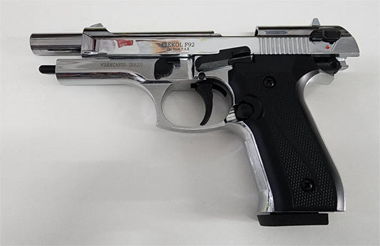 EKOL FIRAT MAGNUM SHINY CHROME BLANK GUN - NeonSales {{ shop.shopifyCountryName }}