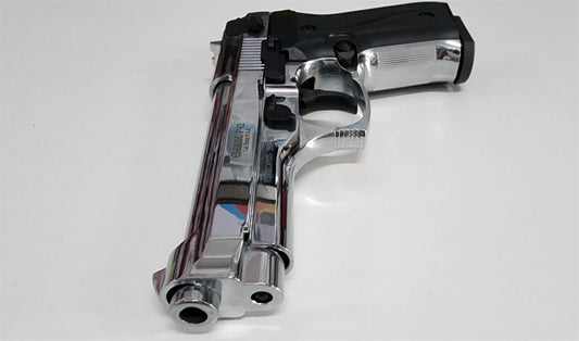 EKOL FIRAT MAGNUM SHINY CHROME BLANK GUN - NeonSales {{ shop.shopifyCountryName }}
