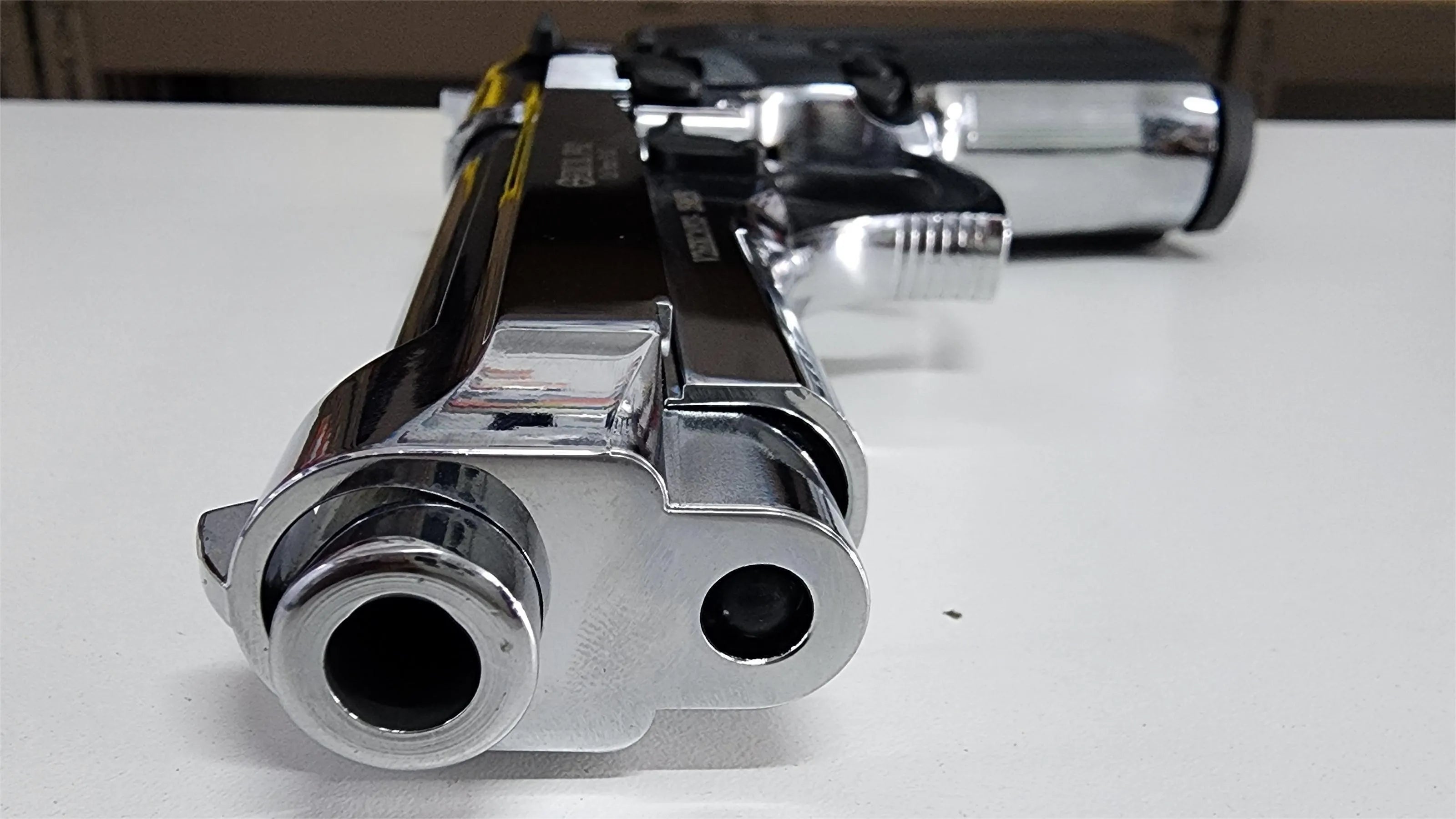 EKOL FIRAT MAGNUM SHINY CHROME BLANK GUN - NeonSales {{ shop.shopifyCountryName }}